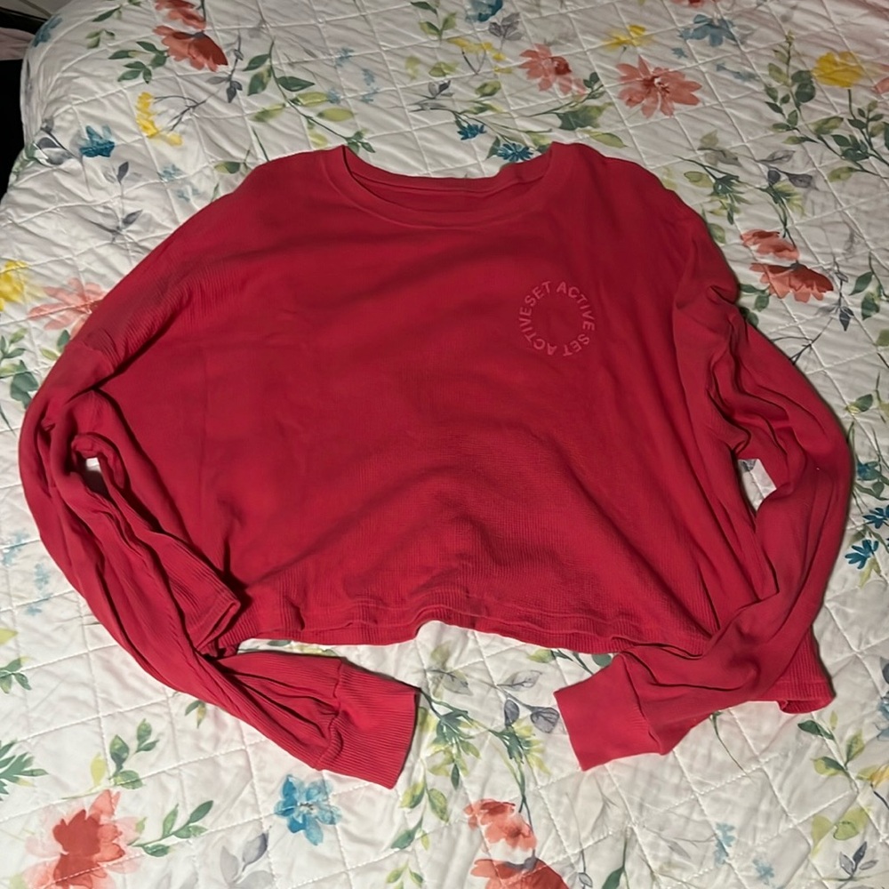 Cropped long sleeve